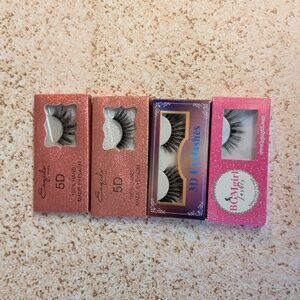 4 Pack Long Eyelashes